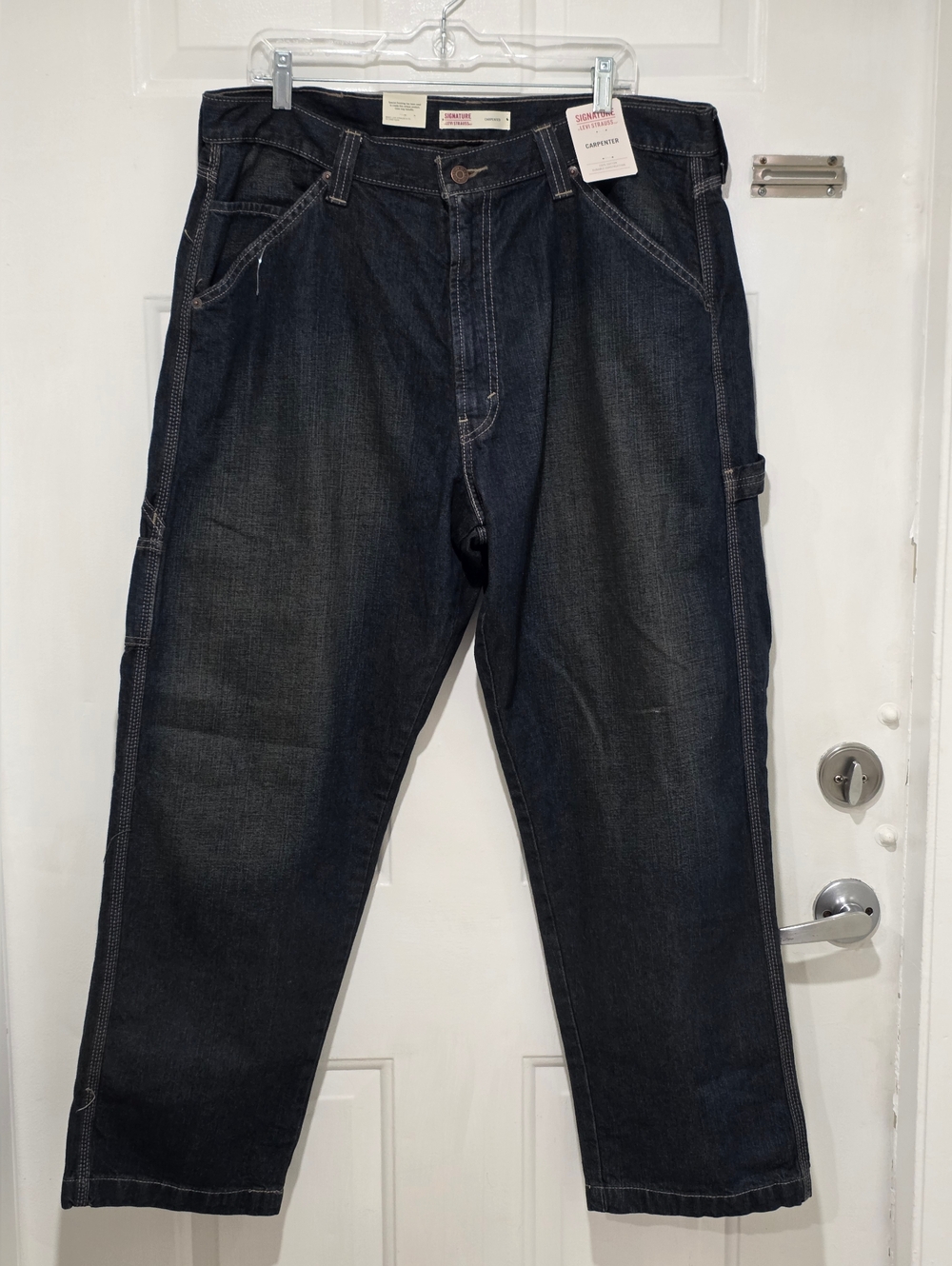 Levi's Men's Carpenter Jeans Blue Relaxed Size 38X30